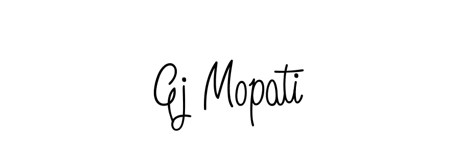You can use this online signature creator to create a handwritten signature for the name Gj Mopati. This is the best online autograph maker. Gj Mopati signature style 5 images and pictures png