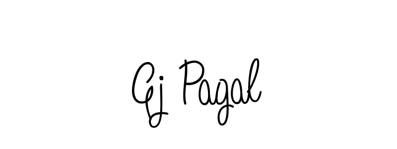 Design your own signature with our free online signature maker. With this signature software, you can create a handwritten (Angelique-Rose-font-FFP) signature for name Gj Pagal. Gj Pagal signature style 5 images and pictures png