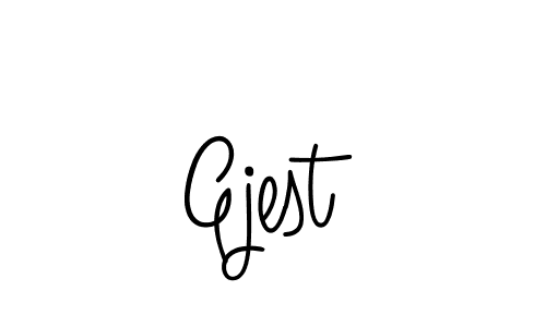 How to make Gjest name signature. Use Angelique-Rose-font-FFP style for creating short signs online. This is the latest handwritten sign. Gjest signature style 5 images and pictures png