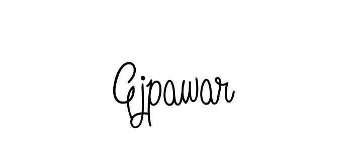 You should practise on your own different ways (Angelique-Rose-font-FFP) to write your name (Gjpawar) in signature. don't let someone else do it for you. Gjpawar signature style 5 images and pictures png