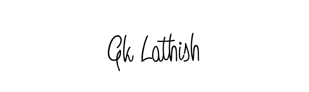 Check out images of Autograph of Gk Lathish name. Actor Gk Lathish Signature Style. Angelique-Rose-font-FFP is a professional sign style online. Gk Lathish signature style 5 images and pictures png