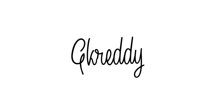 How to make Gkreddy signature? Angelique-Rose-font-FFP is a professional autograph style. Create handwritten signature for Gkreddy name. Gkreddy signature style 5 images and pictures png