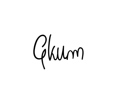 Create a beautiful signature design for name Gkum. With this signature (Angelique-Rose-font-FFP) fonts, you can make a handwritten signature for free. Gkum signature style 5 images and pictures png