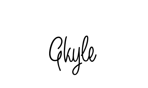 Similarly Angelique-Rose-font-FFP is the best handwritten signature design. Signature creator online .You can use it as an online autograph creator for name Gkyle. Gkyle signature style 5 images and pictures png