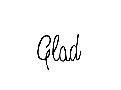 You can use this online signature creator to create a handwritten signature for the name Glad. This is the best online autograph maker. Glad signature style 5 images and pictures png