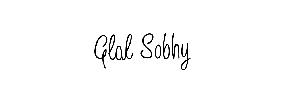 How to Draw Glal Sobhy signature style? Angelique-Rose-font-FFP is a latest design signature styles for name Glal Sobhy. Glal Sobhy signature style 5 images and pictures png