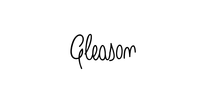 Angelique-Rose-font-FFP is a professional signature style that is perfect for those who want to add a touch of class to their signature. It is also a great choice for those who want to make their signature more unique. Get Gleason name to fancy signature for free. Gleason signature style 5 images and pictures png