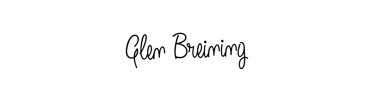 This is the best signature style for the Glen Breining name. Also you like these signature font (Angelique-Rose-font-FFP). Mix name signature. Glen Breining signature style 5 images and pictures png