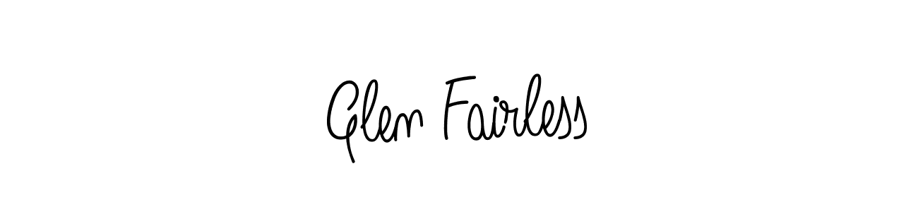 How to make Glen Fairless signature? Angelique-Rose-font-FFP is a professional autograph style. Create handwritten signature for Glen Fairless name. Glen Fairless signature style 5 images and pictures png