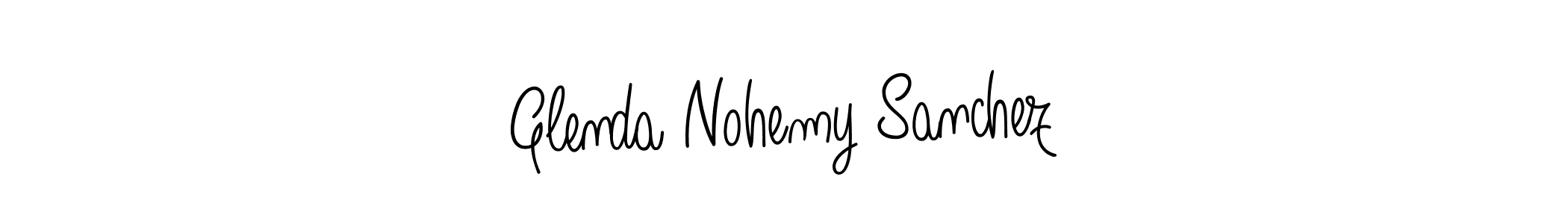 Make a beautiful signature design for name Glenda Nohemy Sanchez. Use this online signature maker to create a handwritten signature for free. Glenda Nohemy Sanchez signature style 5 images and pictures png