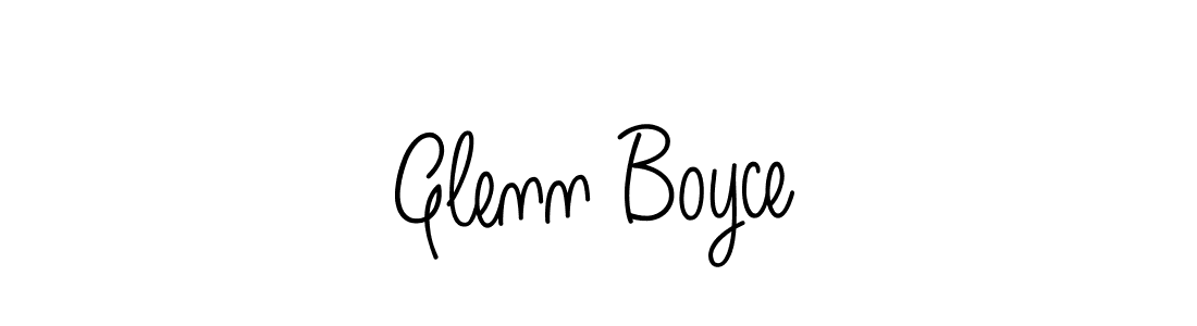 How to Draw Glenn Boyce signature style? Angelique-Rose-font-FFP is a latest design signature styles for name Glenn Boyce. Glenn Boyce signature style 5 images and pictures png