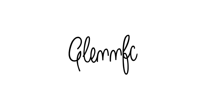 The best way (Angelique-Rose-font-FFP) to make a short signature is to pick only two or three words in your name. The name Glennfc include a total of six letters. For converting this name. Glennfc signature style 5 images and pictures png
