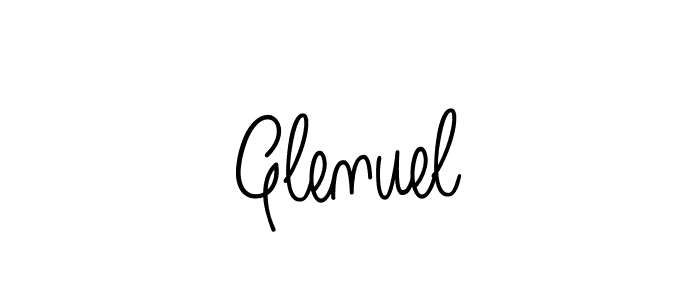 You can use this online signature creator to create a handwritten signature for the name Glenuel. This is the best online autograph maker. Glenuel signature style 5 images and pictures png