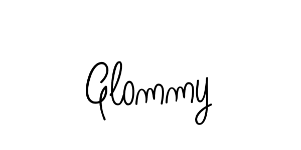 How to make Glommy signature? Angelique-Rose-font-FFP is a professional autograph style. Create handwritten signature for Glommy name. Glommy signature style 5 images and pictures png