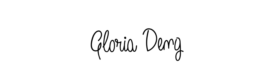 Once you've used our free online signature maker to create your best signature Angelique-Rose-font-FFP style, it's time to enjoy all of the benefits that Gloria Deng name signing documents. Gloria Deng signature style 5 images and pictures png