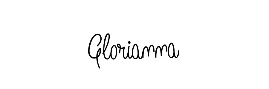 Also we have Glorianna name is the best signature style. Create professional handwritten signature collection using Angelique-Rose-font-FFP autograph style. Glorianna signature style 5 images and pictures png