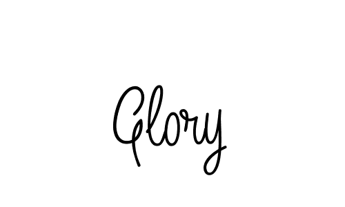 The best way (Angelique-Rose-font-FFP) to make a short signature is to pick only two or three words in your name. The name Glory include a total of six letters. For converting this name. Glory signature style 5 images and pictures png