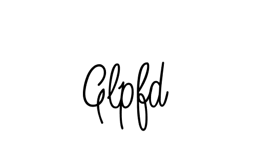 Create a beautiful signature design for name Glpfd. With this signature (Angelique-Rose-font-FFP) fonts, you can make a handwritten signature for free. Glpfd signature style 5 images and pictures png