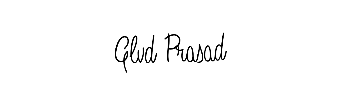 How to make Glvd Prasad signature? Angelique-Rose-font-FFP is a professional autograph style. Create handwritten signature for Glvd Prasad name. Glvd Prasad signature style 5 images and pictures png