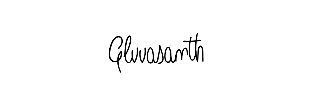 How to make Glvvasanth signature? Angelique-Rose-font-FFP is a professional autograph style. Create handwritten signature for Glvvasanth name. Glvvasanth signature style 5 images and pictures png