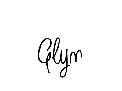 Create a beautiful signature design for name Glyn. With this signature (Angelique-Rose-font-FFP) fonts, you can make a handwritten signature for free. Glyn signature style 5 images and pictures png