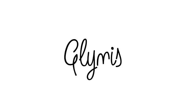 Create a beautiful signature design for name Glynis. With this signature (Angelique-Rose-font-FFP) fonts, you can make a handwritten signature for free. Glynis signature style 5 images and pictures png