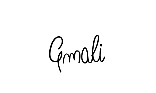 Similarly Angelique-Rose-font-FFP is the best handwritten signature design. Signature creator online .You can use it as an online autograph creator for name Gmali. Gmali signature style 5 images and pictures png