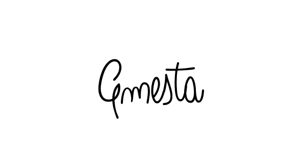 Once you've used our free online signature maker to create your best signature Angelique-Rose-font-FFP style, it's time to enjoy all of the benefits that Gmesta name signing documents. Gmesta signature style 5 images and pictures png