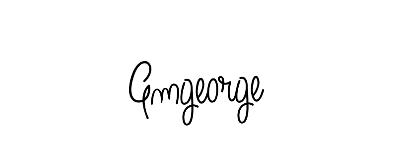 Use a signature maker to create a handwritten signature online. With this signature software, you can design (Angelique-Rose-font-FFP) your own signature for name Gmgeorge. Gmgeorge signature style 5 images and pictures png