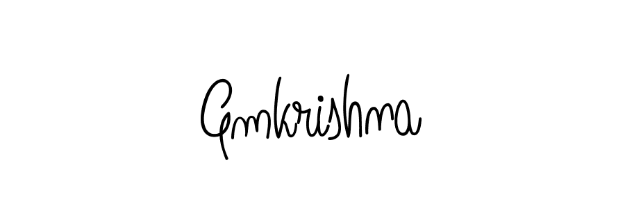 Make a short Gmkrishna signature style. Manage your documents anywhere anytime using Angelique-Rose-font-FFP. Create and add eSignatures, submit forms, share and send files easily. Gmkrishna signature style 5 images and pictures png