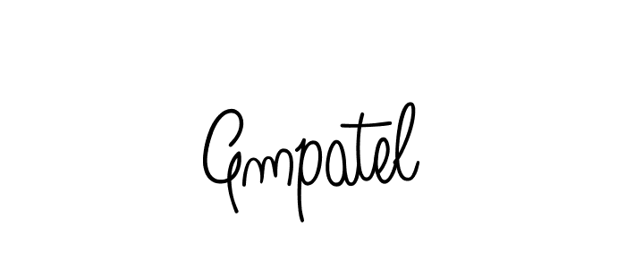Also we have Gmpatel name is the best signature style. Create professional handwritten signature collection using Angelique-Rose-font-FFP autograph style. Gmpatel signature style 5 images and pictures png