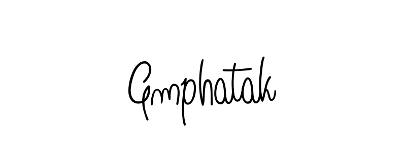 You can use this online signature creator to create a handwritten signature for the name Gmphatak. This is the best online autograph maker. Gmphatak signature style 5 images and pictures png