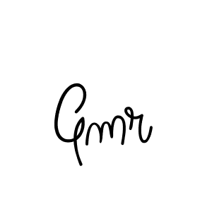 Use a signature maker to create a handwritten signature online. With this signature software, you can design (Angelique-Rose-font-FFP) your own signature for name Gmr. Gmr signature style 5 images and pictures png