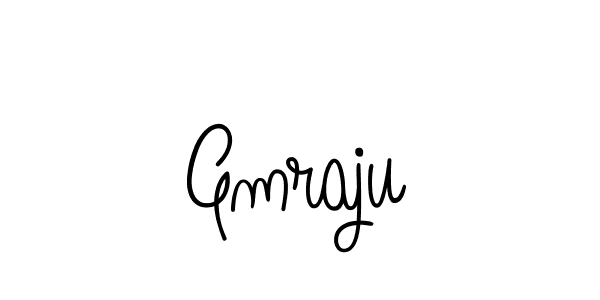 How to make Gmraju signature? Angelique-Rose-font-FFP is a professional autograph style. Create handwritten signature for Gmraju name. Gmraju signature style 5 images and pictures png