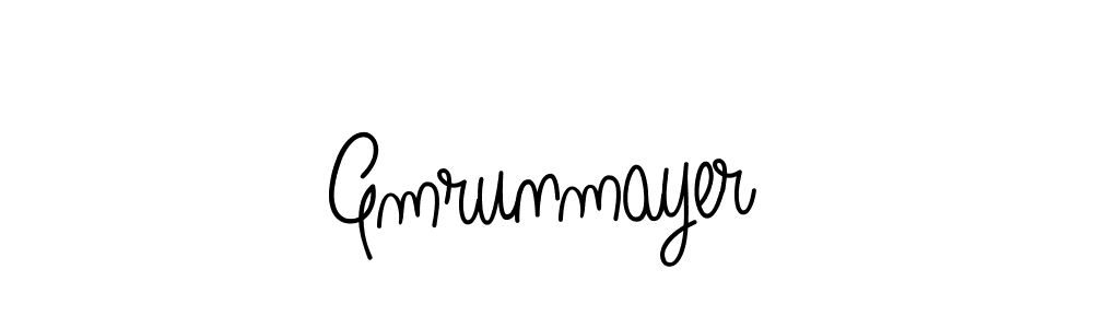 It looks lik you need a new signature style for name Gmrunmayer. Design unique handwritten (Angelique-Rose-font-FFP) signature with our free signature maker in just a few clicks. Gmrunmayer signature style 5 images and pictures png