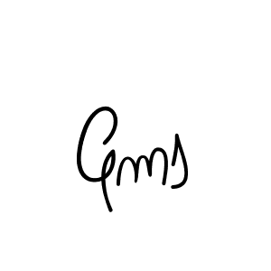 Also You can easily find your signature by using the search form. We will create Gms name handwritten signature images for you free of cost using Angelique-Rose-font-FFP sign style. Gms signature style 5 images and pictures png