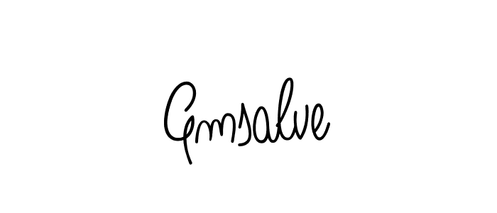 It looks lik you need a new signature style for name Gmsalve. Design unique handwritten (Angelique-Rose-font-FFP) signature with our free signature maker in just a few clicks. Gmsalve signature style 5 images and pictures png