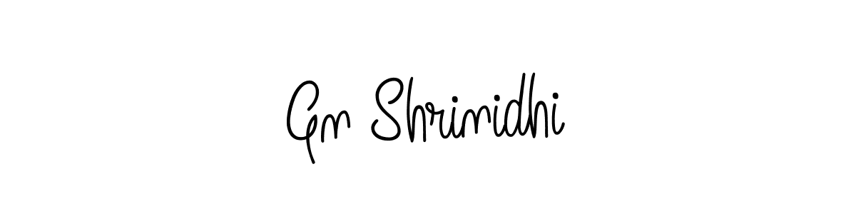 How to Draw Gn Shrinidhi signature style? Angelique-Rose-font-FFP is a latest design signature styles for name Gn Shrinidhi. Gn Shrinidhi signature style 5 images and pictures png