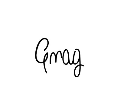 Gnag stylish signature style. Best Handwritten Sign (Angelique-Rose-font-FFP) for my name. Handwritten Signature Collection Ideas for my name Gnag. Gnag signature style 5 images and pictures png
