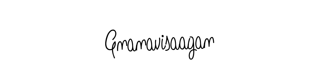 if you are searching for the best signature style for your name Gnanavisaagan. so please give up your signature search. here we have designed multiple signature styles  using Angelique-Rose-font-FFP. Gnanavisaagan signature style 5 images and pictures png