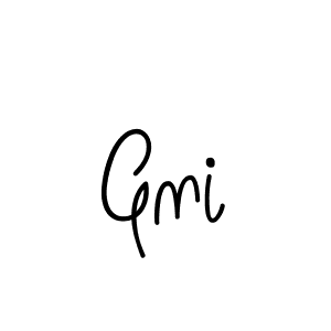 How to make Gni signature? Angelique-Rose-font-FFP is a professional autograph style. Create handwritten signature for Gni name. Gni signature style 5 images and pictures png