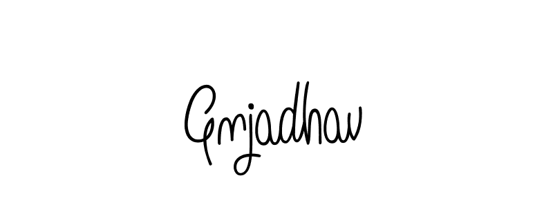 Make a beautiful signature design for name Gnjadhav. Use this online signature maker to create a handwritten signature for free. Gnjadhav signature style 5 images and pictures png