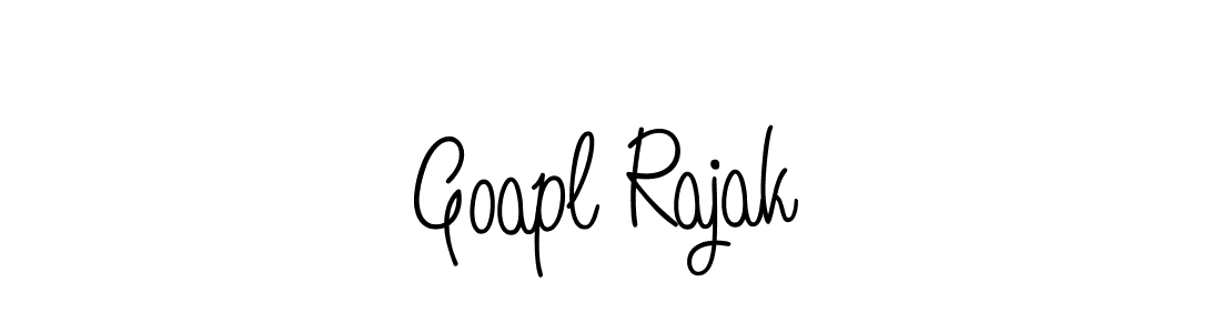 if you are searching for the best signature style for your name Goapl Rajak. so please give up your signature search. here we have designed multiple signature styles  using Angelique-Rose-font-FFP. Goapl Rajak signature style 5 images and pictures png