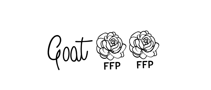 Also we have Goat 18 name is the best signature style. Create professional handwritten signature collection using Angelique-Rose-font-FFP autograph style. Goat 18 signature style 5 images and pictures png