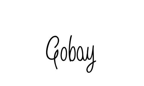 Also we have Gobay name is the best signature style. Create professional handwritten signature collection using Angelique-Rose-font-FFP autograph style. Gobay signature style 5 images and pictures png