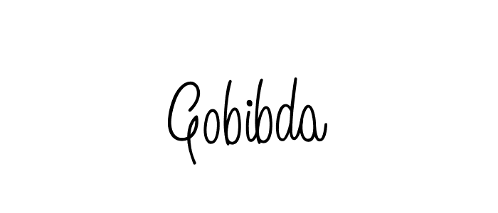 Create a beautiful signature design for name Gobibda. With this signature (Angelique-Rose-font-FFP) fonts, you can make a handwritten signature for free. Gobibda signature style 5 images and pictures png