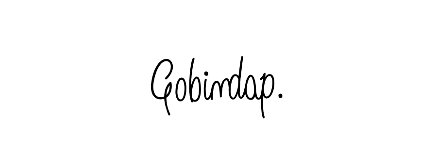 Gobindap. stylish signature style. Best Handwritten Sign (Angelique-Rose-font-FFP) for my name. Handwritten Signature Collection Ideas for my name Gobindap.. Gobindap. signature style 5 images and pictures png