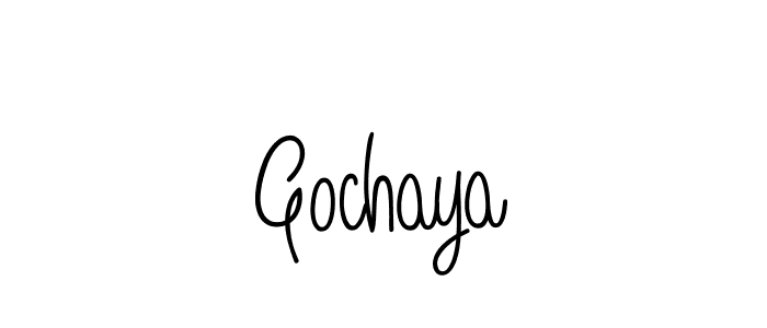 Make a beautiful signature design for name Gochaya. Use this online signature maker to create a handwritten signature for free. Gochaya signature style 5 images and pictures png