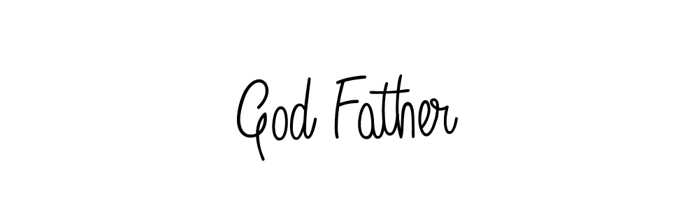 Design your own signature with our free online signature maker. With this signature software, you can create a handwritten (Angelique-Rose-font-FFP) signature for name God Father. God Father signature style 5 images and pictures png