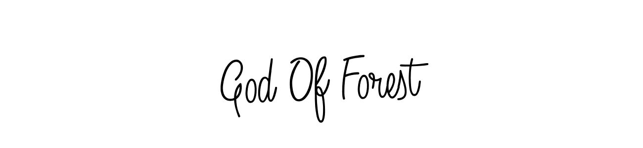 How to Draw God Of Forest signature style? Angelique-Rose-font-FFP is a latest design signature styles for name God Of Forest. God Of Forest signature style 5 images and pictures png